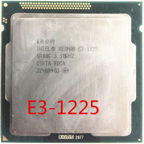 Intel Xeon E3-1225 E3 1225 3.1 GHz Quad-Core CPU Processor 6M 95W ► Photo 1/1