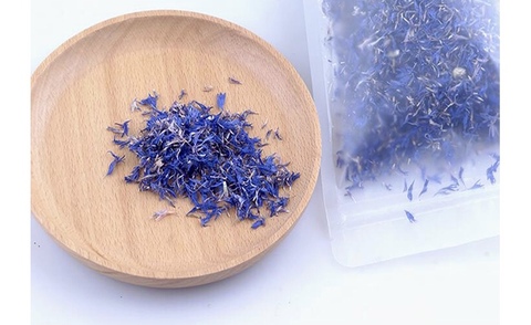 Cornflower Grass Specimen Glue Dried Flowers Home Decor Diy Manual Flower Wall Natural Flower Pompom Material Mothers Day  Flore ► Photo 1/6