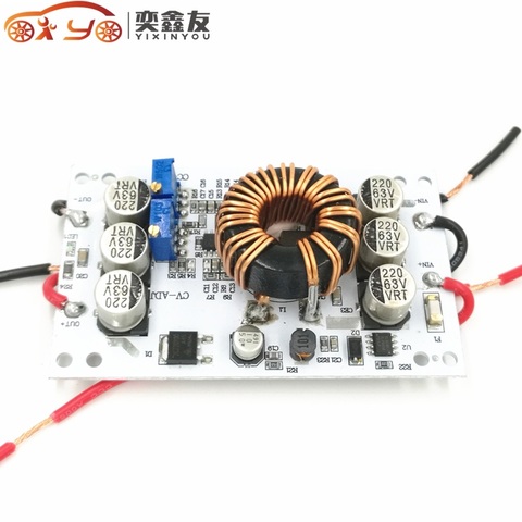 600W Aluminum Plate DC-DC Boost Converter Adjustable 10A Step Up Constant Current Power Supply Module Led Driver For Arduino ► Photo 1/1