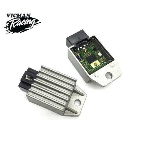 Fit for Scooter Moped ATVs Gokarts 4 Pin 12V Voltage Regulator Rectifier 