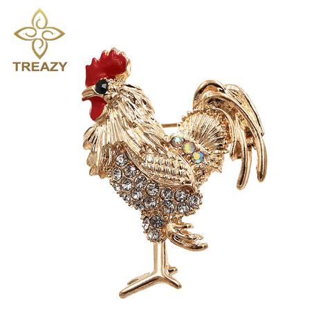 Cock Rooster Chicken Keychain Crystal Bag Pendant Key  Gift Jewelry