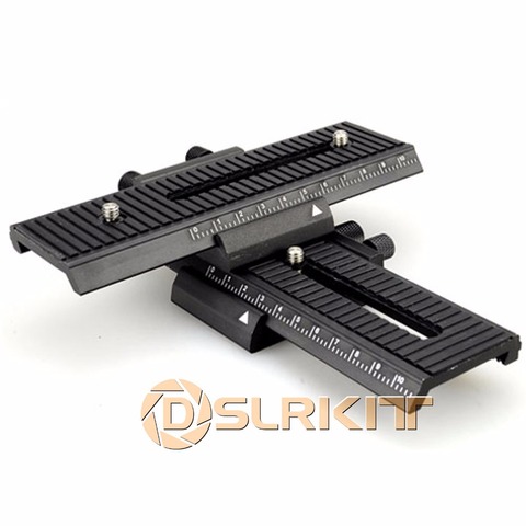 DSLRKIT 4 way Macro Shot Focusing Focus Rail Slider for CANON NIKON SONY Camera D-SLR ► Photo 1/4