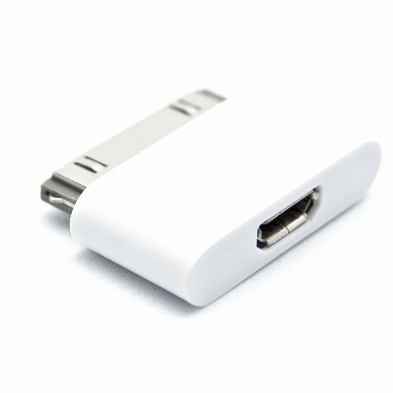 dorp diefstal Onvermijdelijk Female Micro USB to Male 30-pin Connector For Apple iPhone 4 4S iPhone4S  Charging Cable Adapter Ultra Small White Accessories - Price history &  Review | AliExpress Seller - Ascromy | Alitools.io