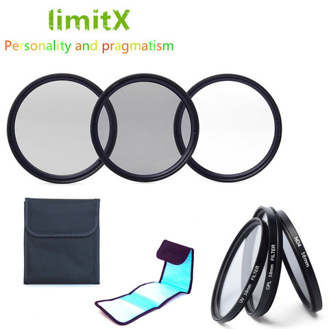 40.5mm UV CPL ND4 Filter Kit & Case for Sony Alpha A6500 A6400 A6300 A6100 A6000 A5100 A5000 NEX-6 NEX-5T NEX-3N 16-50mm Lens ► Photo 1/6