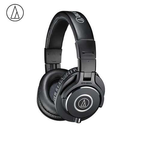 Original Audio Technica ATH-M40x Professional Monitor Headphones Over-ear Headsets HiFi Foldable Earphones w/ Detachable Cables ► Photo 1/6