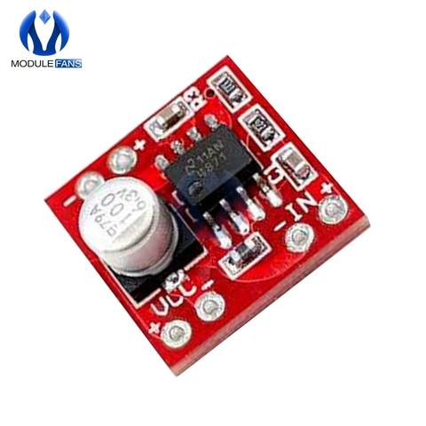 LM4871 One Single Channel Mono Digital Amp Amplifier Board 3W Small Power Audio  Module DC 3V-5V Speaker Oscillator Driver ► Photo 1/3