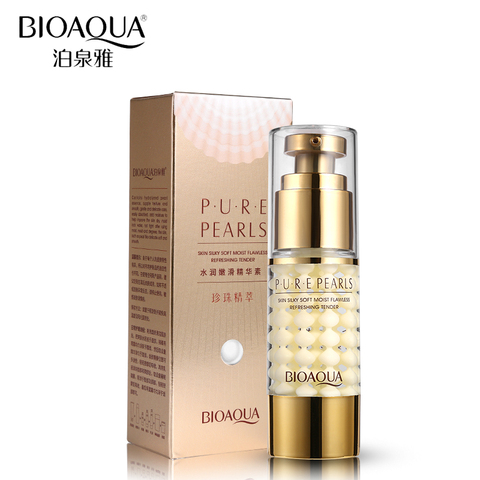 BIOAQUA Brand Skin Care Pure Pearl Essence Collagen Hyaluronic Acid Face Moisturizing Hydrating Anti Wrinkle Anti Aging Cream ► Photo 1/6