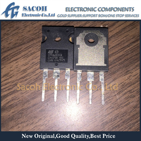 Free shipping 10Pcs STTH60P03SW STTH60P03S STTH60P03 60P03 STTH6003CW TO-247 60A 300V Fast Recovery Rectifier Diode ► Photo 1/5