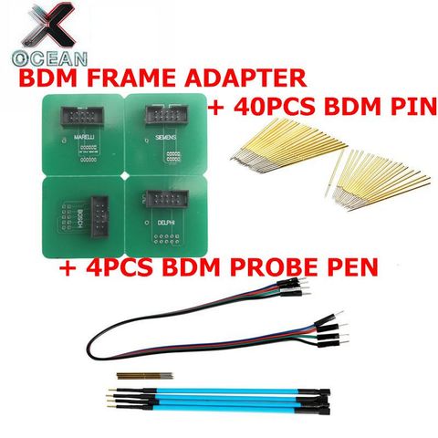 BDM Pin for 40pcs needles for BDM FRAME Tool Pin for BDM 100 ECU programmer 4pcs LED BDM Frame Probe Pens pins For Chip Tunining ► Photo 1/6