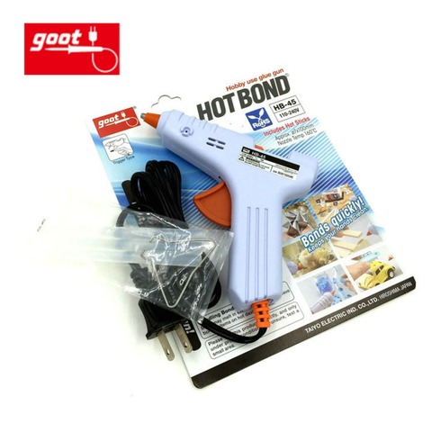 Japan GOOT HB-45 Hobby Use Glue Gun 110-240V Input 7W Output 160 Celsius Bonds Quickly Safely Repair Tools ► Photo 1/6