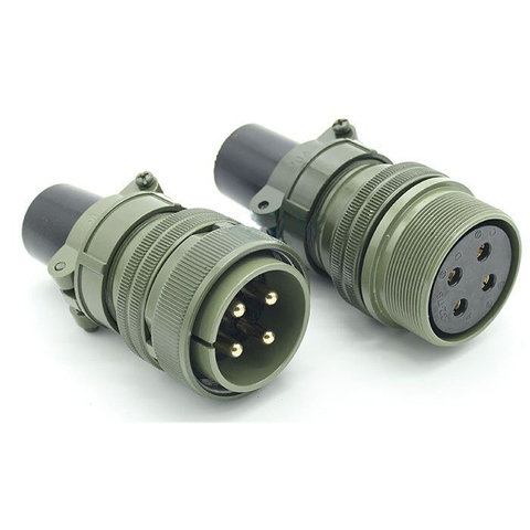 Military standard connector 5015 male female cable plug panel socket Gold-plated copper 32-17 ► Photo 1/1