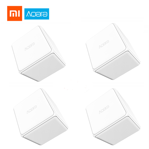 Xiaomi Aqara Magic Cube Control Zigbee Version Controlled by Six Actions For Smart Home Device Magic Cube Work With Mi Home App ► Photo 1/4