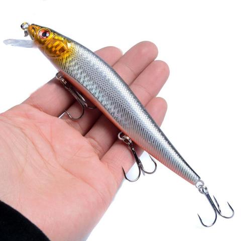 1 PCS/Lot 14 cm/ 23 g Minnow Fishing Lures Wobbler Hard Baits Crankbaits ABS Artificial Lure For Bass Pike Fishing Tackle ► Photo 1/6