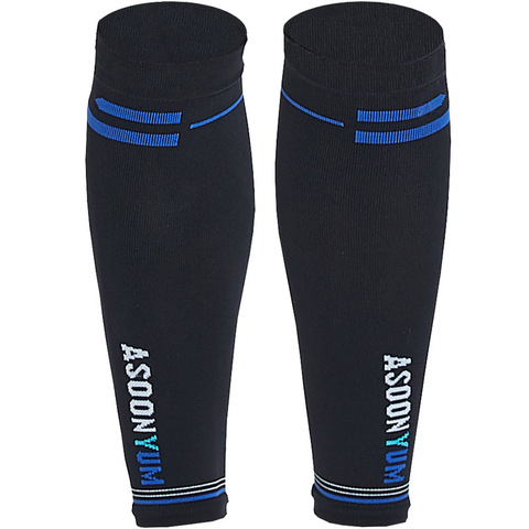 1 Pair Calf Sleeve Compression Leg Warmers Socks Outdoor Sports Shin Guard Calf Support for Football Soccer Running Basketball ► Photo 1/6