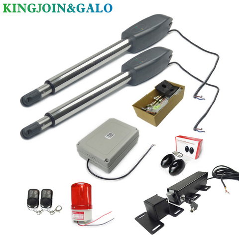 400KG Automatic dual arms electric swing door gate Opener Operator Motor actuator closer swing gate opener for access control ► Photo 1/5