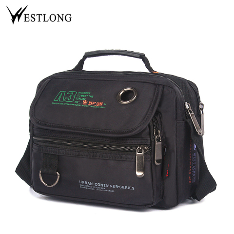 New 3713 Men Messenger Bags Casual Multifunction Small Travel Bags Waterproof Style Shoulder Fashion Military Crossbody Bags ► Photo 1/6