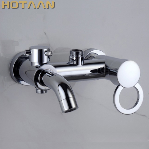 Free shipping Bathroom Mixer Bath Tub Copper Mixing Control Valve Wall Mounted Shower Faucet concealed faucet YT-5313 ► Photo 1/6