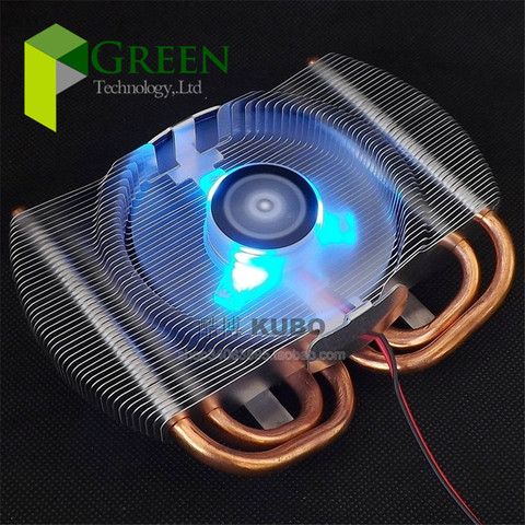 NEW  TT-8015L 140 x104 x 33mm For ADM/ATI 53MM Pitch Graphics card  Cooler  with Copper base 4 heat pipe 12V 0.23A  2pin ► Photo 1/6