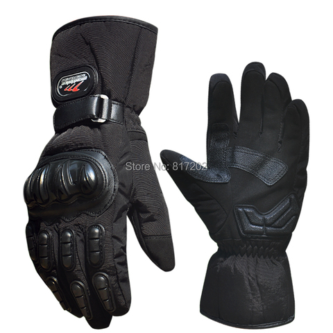 Motorcycle Gloves Winter Warm Waterproof Windproof Protective Gloves 100% Waterproof Guantes Luvas Motorcycle racing gloves ► Photo 1/5
