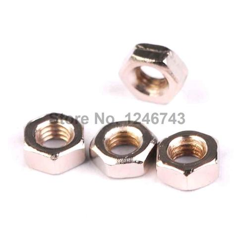 100PCS M3 Nuts M3 Stud Nuts Hex Nuts ► Photo 1/3