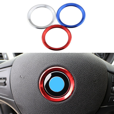Color My Life Car Styling Decoration Ring Steering Wheel Circle Sticker For BMW M3 M5 E36 E46 E60 E90 E92 X1 F48 X3 X5 X6 ► Photo 1/5