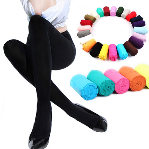 Spring Autumn Thermal Pantyhose Women Sock Pants Warm Thick Stockings Panty  High Waist Sexy Tights Leggings