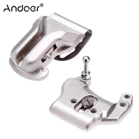 Andoer Aluminium alloy DSLR Camera Waist Belt Mount Button Buckle Hanger for Canon Nikon Sony Camera Waistband Belt Strap Mount ► Photo 1/6