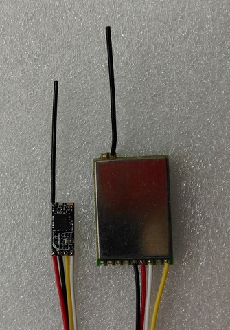 100mw 2.4Ghz audio and video wireless transmitter with receiver mudole ► Photo 1/4