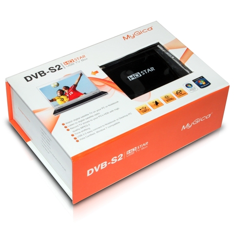 GENIATECH Mygica HDStar DVB-S2 TV Box USB HD TV BOX ► Photo 1/4