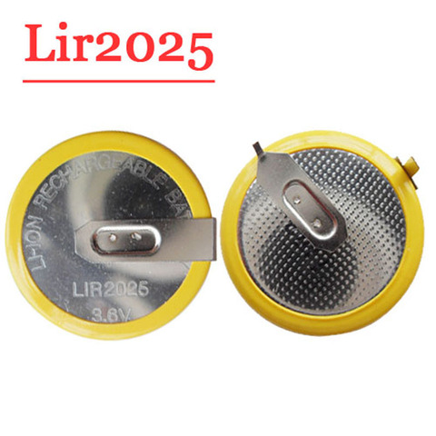 Shipping free (5pcs /LOT) Recharge battery LIR2025 FOR bw ews systerm ► Photo 1/1
