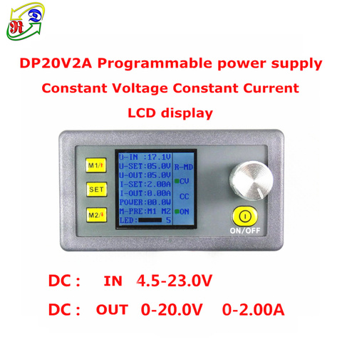 RD DP20V2A Constant Voltage and current Step-down Programmable Power Supply module buck Voltage converter LCD display voltmeter ► Photo 1/5