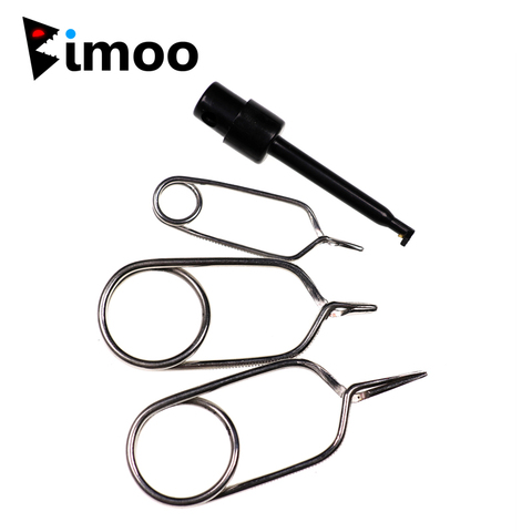 Bimoo L M S Fly Tying Hackle Pliers Feather Wrapping Tool Fishing Fly Holder Clips ► Photo 1/6