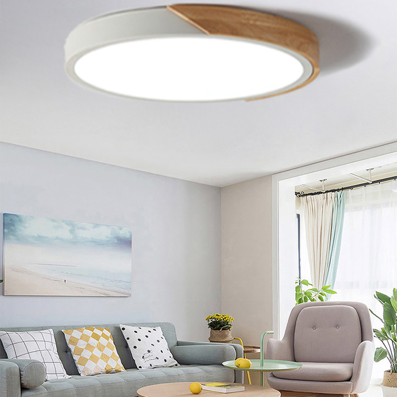 Round Multicolor Led Ceiling, Overhead Light Fixture Bedroom