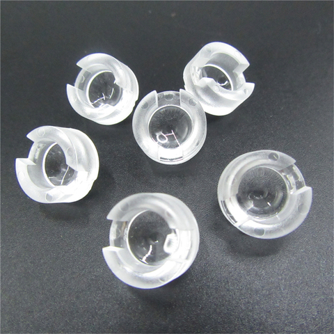 30 pcs/lot 13mm LED mini IR Lens 15 30 45 60 90 100 Degree For 1W 3W synthetical IR LED Power lenses Reflector Collimator ► Photo 1/4