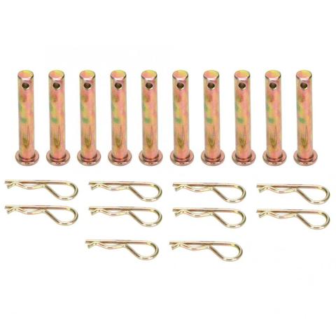 10set Farming Machine Air Cool Diesel Engine Accessories 8*50mm R Type Pin Set For 178F 186F Bolt Cotter Pin ► Photo 1/6