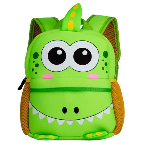 Cute Kids Toddler School Bags 3D Cartoon Dinosaur Backpack Neoprene Kindergarten Schoolbag Girl Boys Bag Children Backpacks ► Photo 1/5