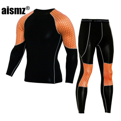 Aismz The Latest Brand Clothing Quality In Thermal Underwear Long Johns Quick Drying Thermo Underwear Men Clothing ► Photo 1/6