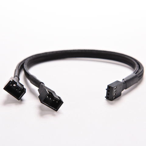 1PC 4 Pin PWM Splitter Cable 4Pin PWM Female To 3/4 Pin PWM Adapter Cable For Computer CPU Case Fan Sleeved Adapter Power Cable ► Photo 1/6