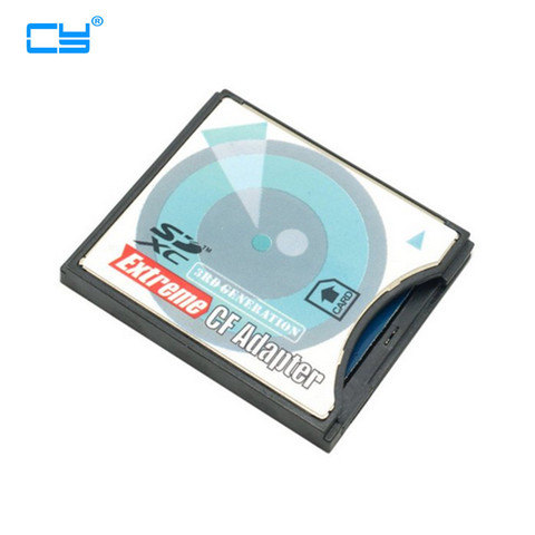 SD SDHC SDXC to High-Speed Extreme Compact Flash CF Type II Adapter support WIFI SD Card for 16/32/64/128 GB ► Photo 1/6
