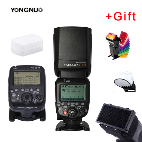 YONGNUO YN600EX-RT II YN600EX RT with YN-E3-RT For Canon 6d 60d 550d 650d DSLR Cameras  HSS TTL Flash Speedlite Flash Controller ► Photo 1/5