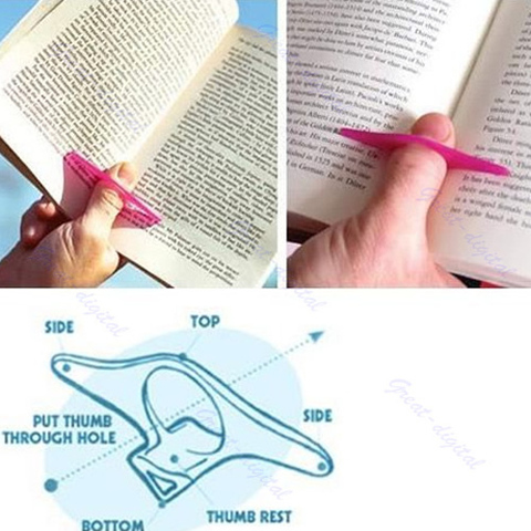 Multifunction Thumb Thing Book Page Holder Convenient Bookmark ► Photo 1/4