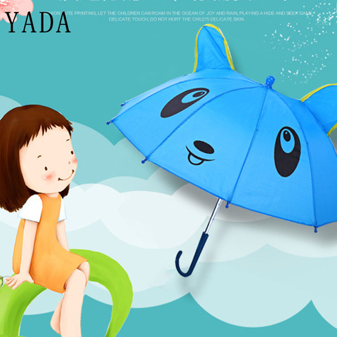 YADA Baby Girls DIY Toys Doll Animal Umbrella Handmade Outdoor Gift Toys Kids Lovely Children Design Cartoon Hat Umbrella YD031 ► Photo 1/6