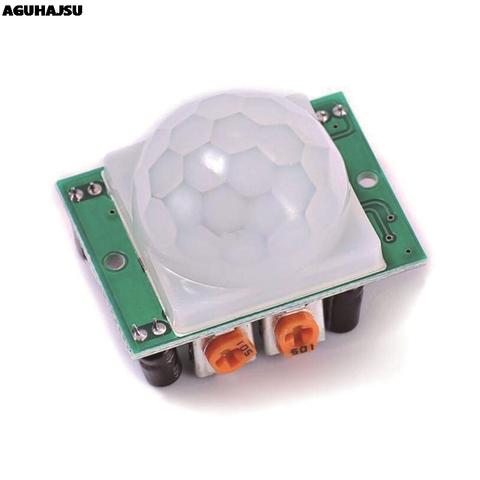 1pcs/lot HC-SR501 Adjust IR Pyroelectric Infrared PIR Motion Sensor Detector Module for arduino for raspberry pi kits ► Photo 1/5