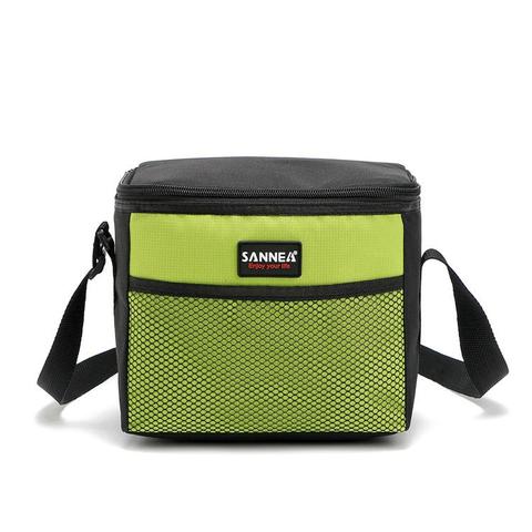 5L Picnic Bag Single-shoulder Student Picnic Bags Heat / Cold Preservation Pocket Picnic Bag red blue green gray ► Photo 1/5