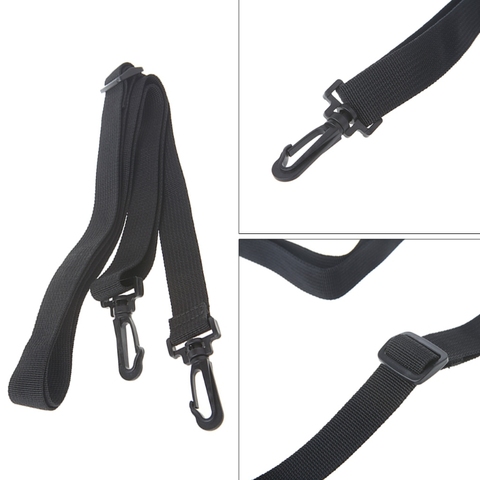 Black Shoulder Strap Replacement Camera Guitar Bag Belt Strap Adjustable Bag Shoulder Bag Strap  PP Ribbon+Plastic Buckle ► Photo 1/6