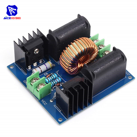 10A 200 W ZVS Driver Board for Tesla Coil Power Supply Boost High Voltage Generator Driver Board Induction Heating Module System ► Photo 1/6