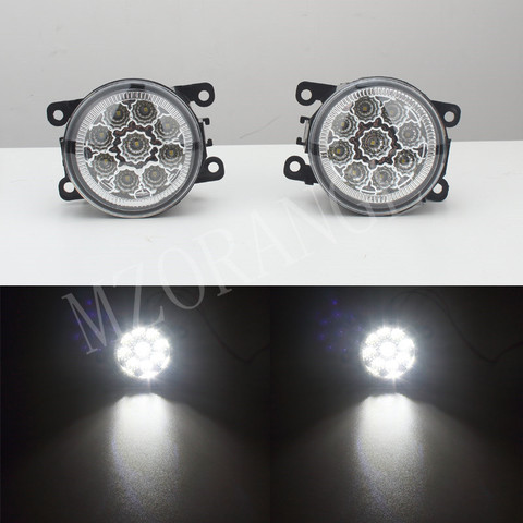 6000K fog lights For Range Rover Sport FREELANDER 2 LR2 2006-2014 DISCOVERY 4 DRL Fog Lamps lighting LED Lights ► Photo 1/6
