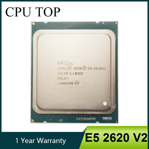 Intel Xeon E5 2620 V2 Processor SR1AN 6 Core 2.1GHz 15M 80W Server CPU ► Photo 1/3