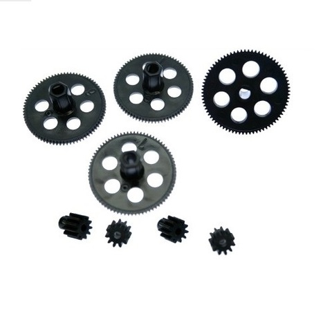 8PCS Upgrade Shaft Gear Small Motor Gears 11 teeth Spare Parts for Visuo XS809 XS809HW XS809HC RC Drone ► Photo 1/2