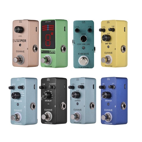 New Series Guitar Effect Pedal 8 Effects Guitar Pedal True Bypass Full Metal Shell Guitar Parts & Accessories ► Photo 1/6